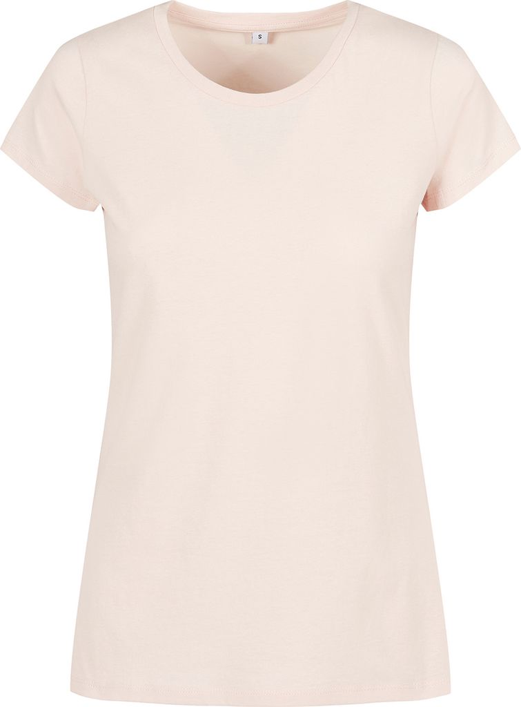 Build Your Brand - "Basic" T-Shirt für Damen RW8509 (L) (Pink)