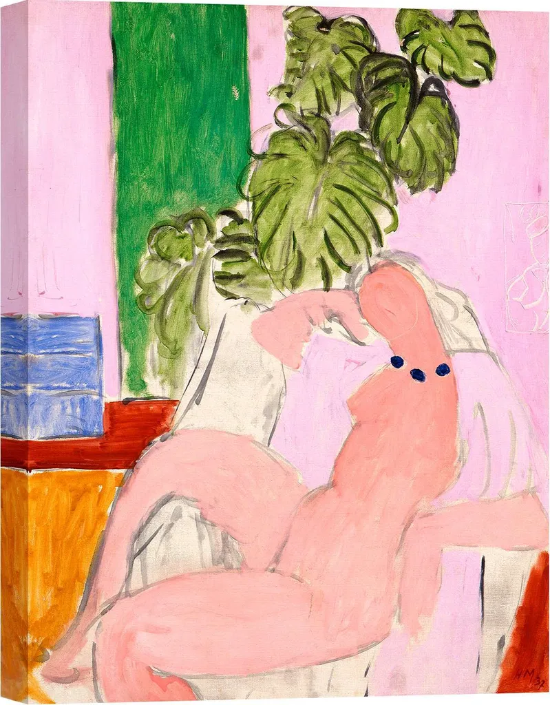 Stampa Artistica Matisse 60x40 cm - Telaio in Legno - Made in Italy