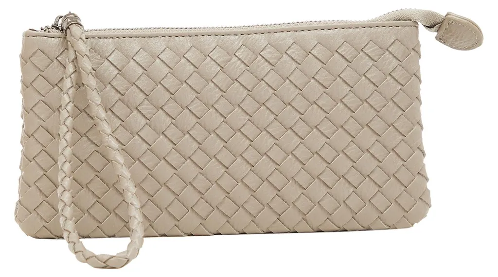 Sac à main ALBEE gris clair pour femme - Idéal pour le travail et sorties
