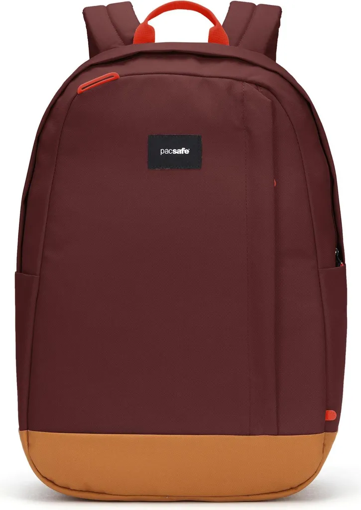 Anti-Vol Garanti : Sac à dos Pacsafe GO 25L Rouge contre Pickpockets