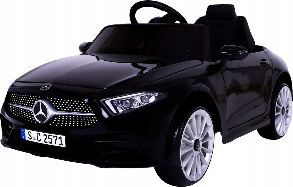 Voiture électrique 12V pour enfant 3-8 ans CLS350 Noir et confort