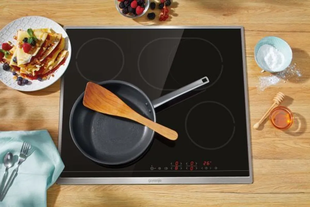 Table de cuisson Gorenje ECT643BX vitrocéramique avec commandes tactiles - 6