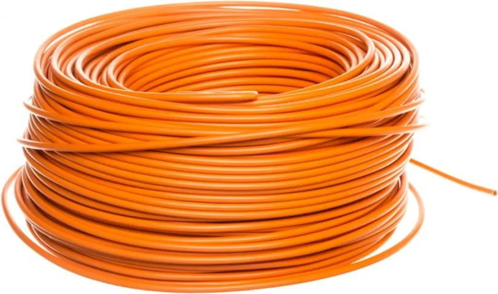 Câble H07V-K 2,5 mm² orange 4520092 - Fil souple en bobine de 100m