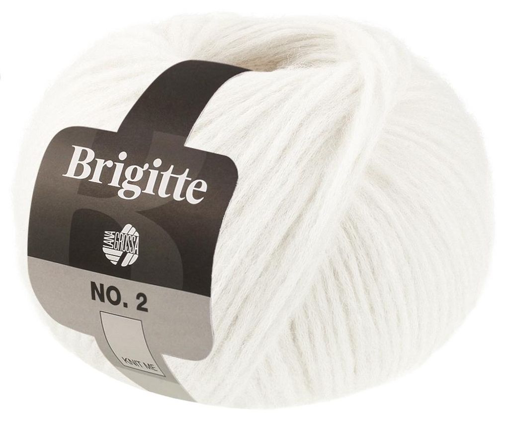 Lana Grossa - Brigitte No. 2 0080 weiß Produktbild 