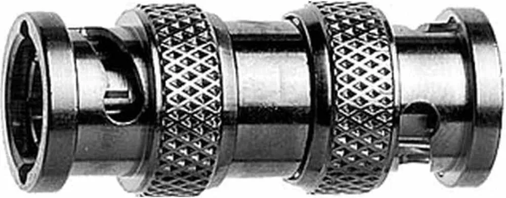 Adaptateur BNC Professionnel Blindé avec Contacts Plaqués Or et Argent