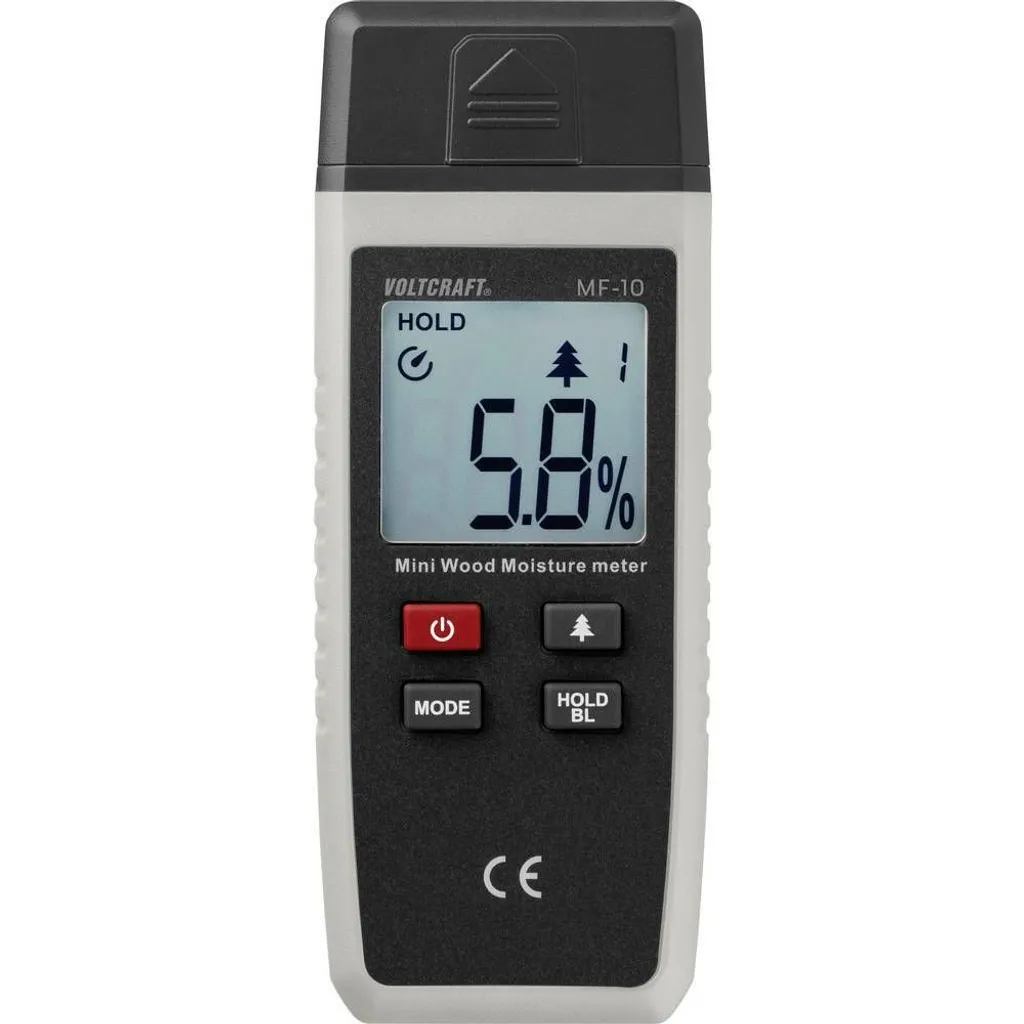 VOLTCRAFT MF-10 Humidimètre Haute Précision avec Capteur Inductif