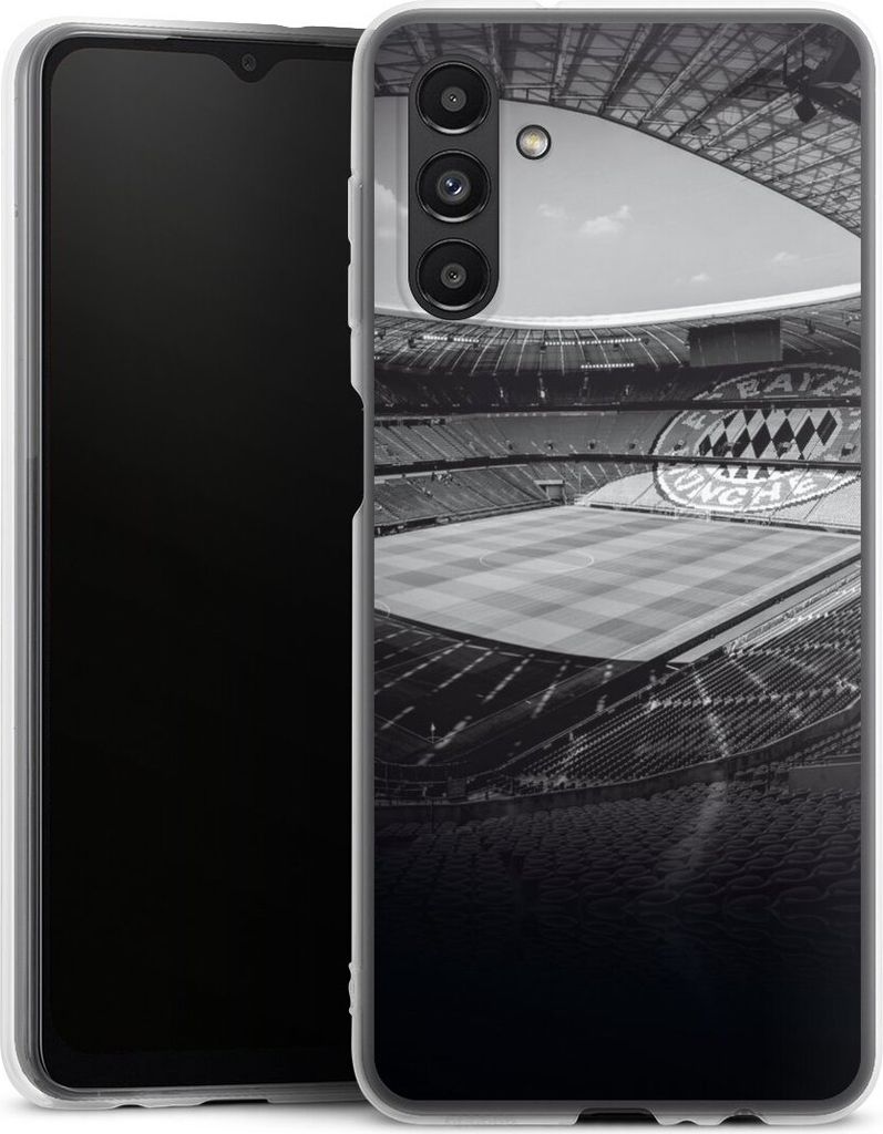 DeinDesign Handyhülle für Samsung Galaxy A13 5G Silikon Hülle Case Smartphone Schutzhülle FC Bayern München FCB Stadion