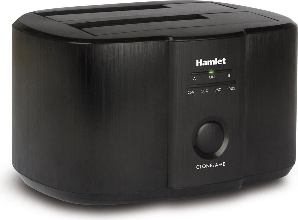 Hamlet USB 3.0 Docking Station für Festplatten mit 2,5'' oder 3,5'' USB 3.0