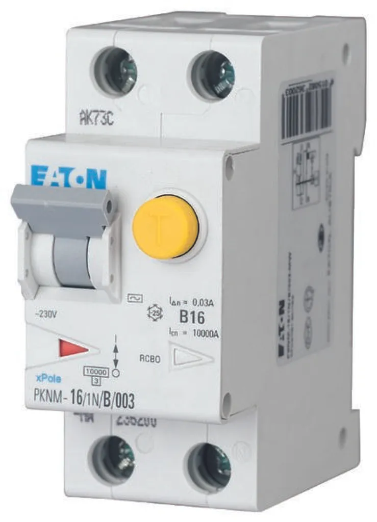 PKNM-20/1N/B/003-MW Eaton: MTD 10kA per Protezione Impianti Professionali
