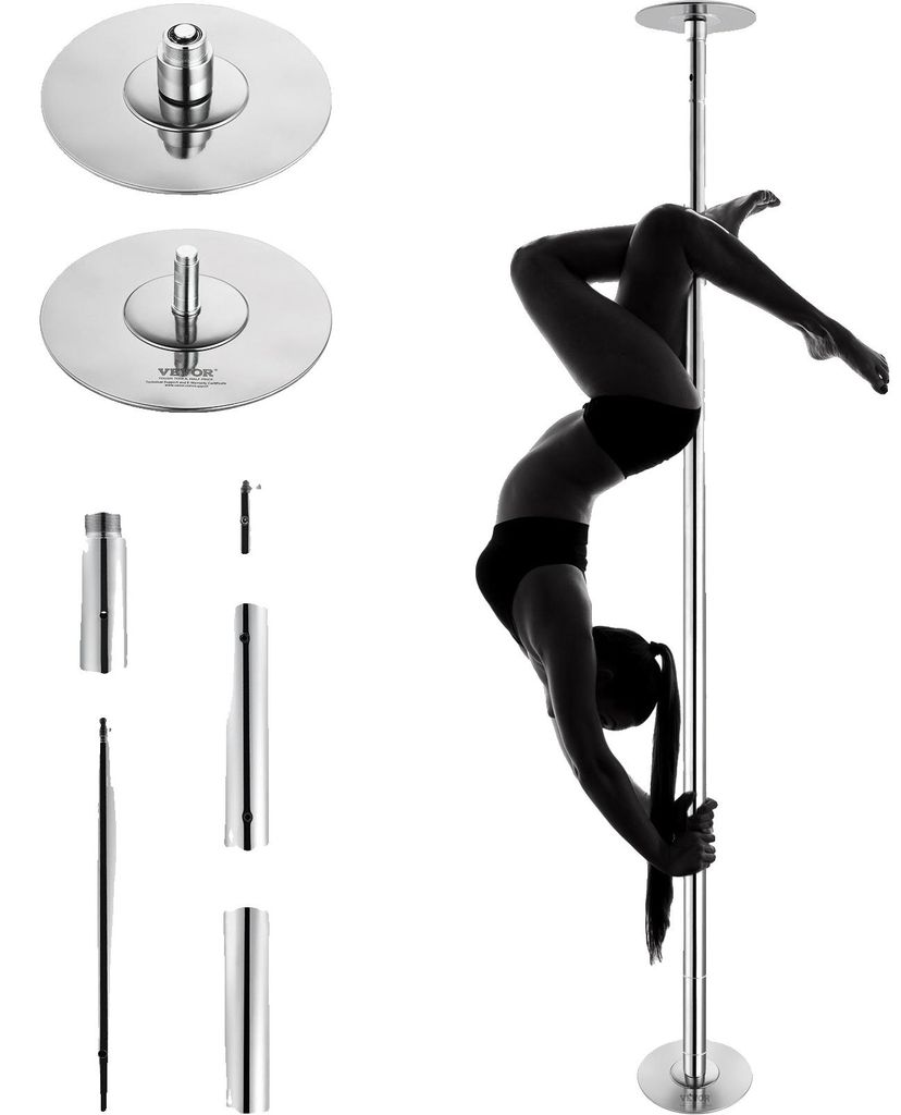 VEVOR, barra de baile profesional, barra de pole dance Imagen del producto 