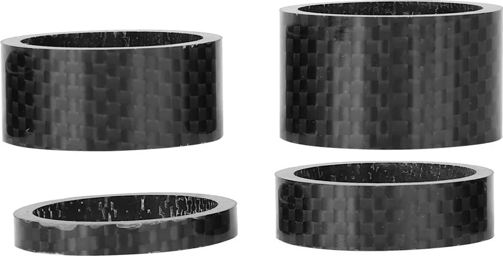 Distanziale Forcella MTB 28.6mm Carbonio - Kit Spessori Resistenti per Trail