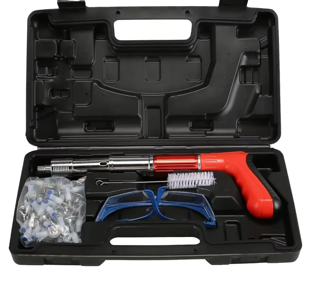 Cloueuse à béton portable rouge avec vitesse réglable modèle GTR-40