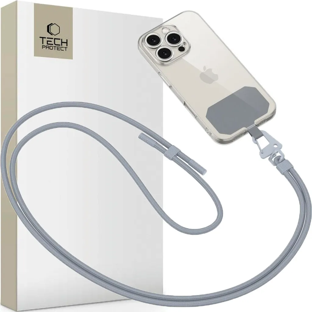 Recensione Tech-Protect C5S Tracolla Corda Grigio Acciaio | Prezzo