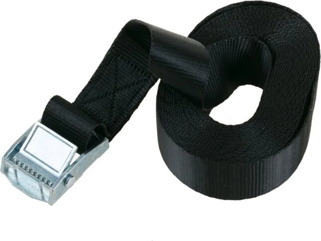 Bande de serrage Levior 25mm x 4m en PE avec boucle de serrage robuste