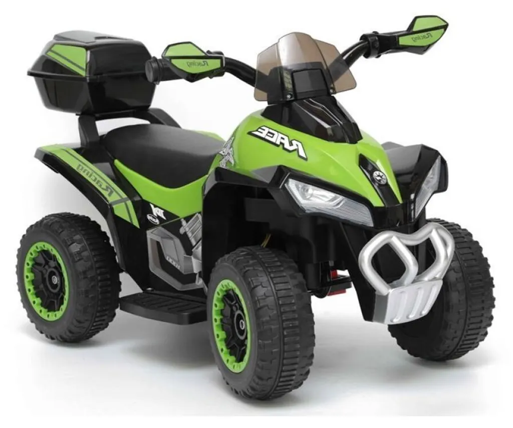Quad rechargeable Vert GTS1188-A avec batterie haute autonomie enfant