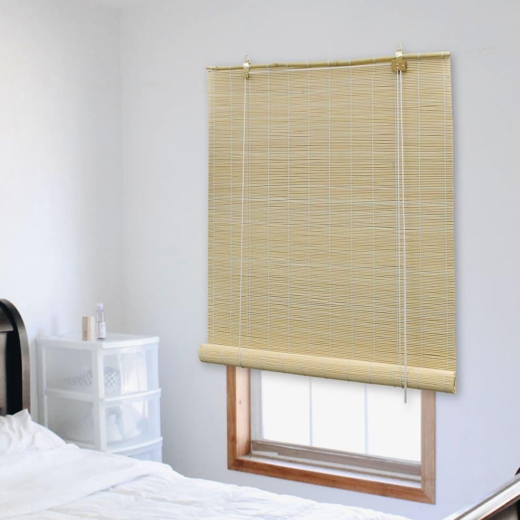 Vidaxl Roleta 80x220 cm Bambus Naturalny Zdjęcie produktu 