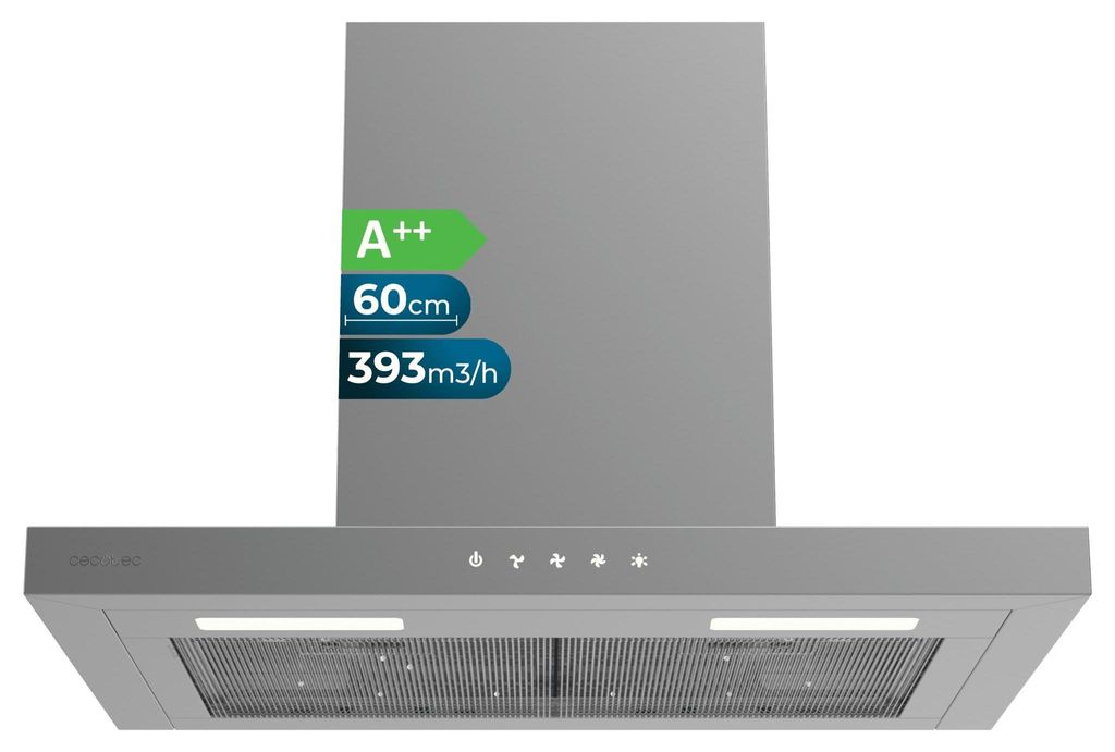 Cecotec Bolero Flux Tt 604000 Dekoratívna kapota odsávača Obrázok produktu 