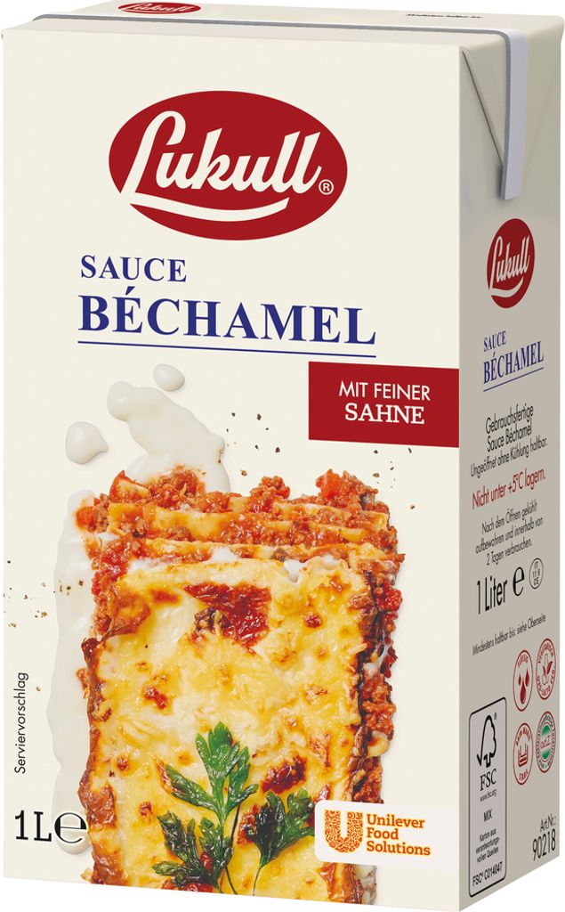 Lukull Sos Beszamelowy kremowy doskonały jako baza do Zdjęcie produktu 