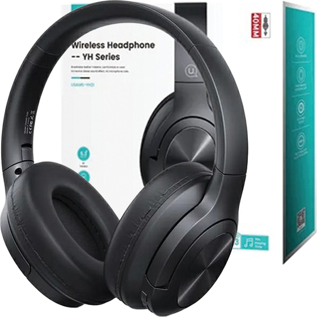 Usams Bluetooth Headphones 5. 3 US-YH Series black Produktbild 