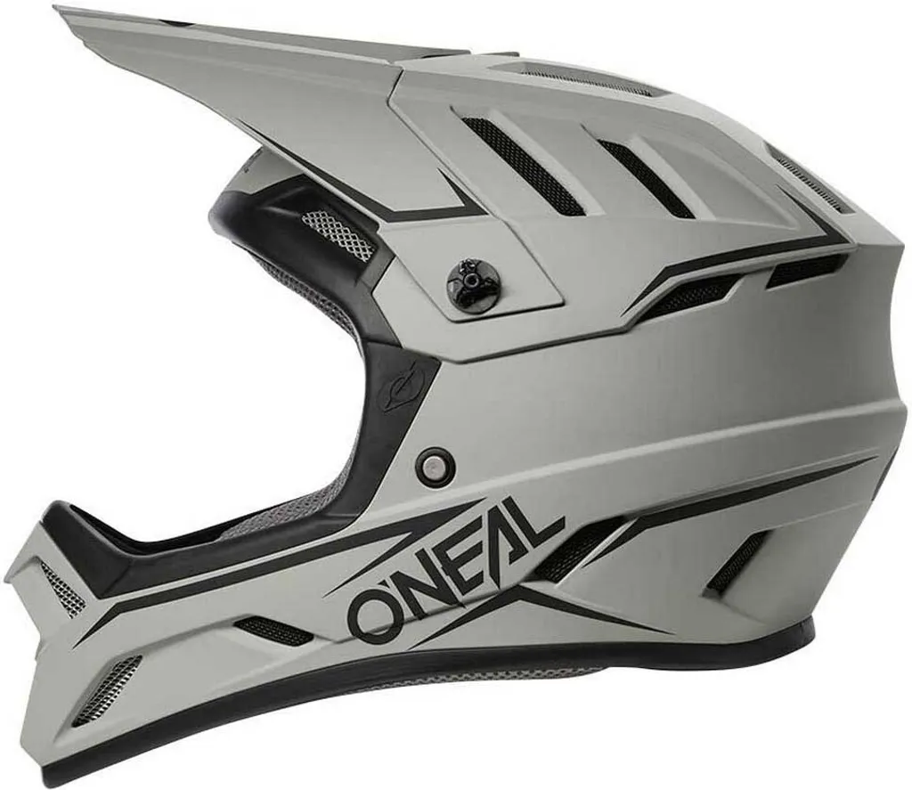 Casque VTT de Descente Intégral Oneal Backflip Solid Gris Taille S