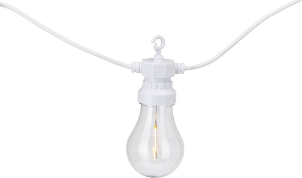 Lampki LED PARTY 20 żarówek biały Zdjęcie produktu 