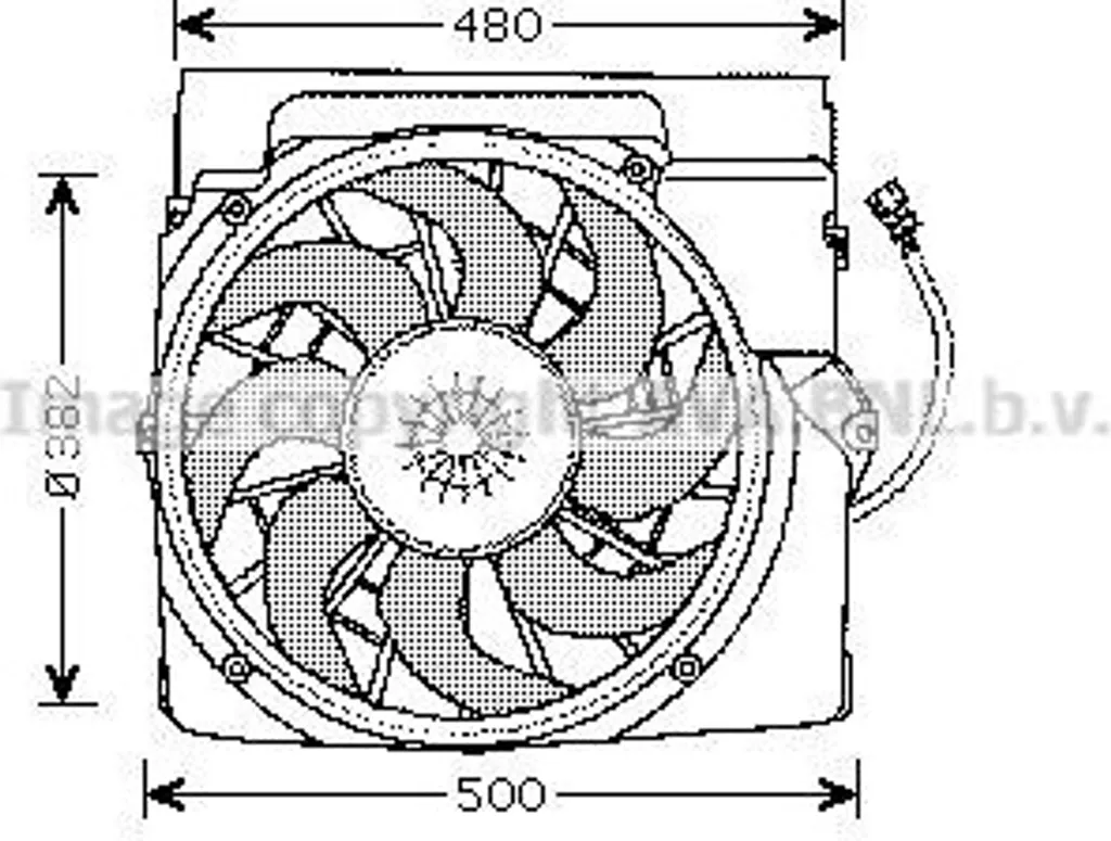 Ventilateur de radiateur pour BMW Z3 et E36 - Solution de refroidissement 12V