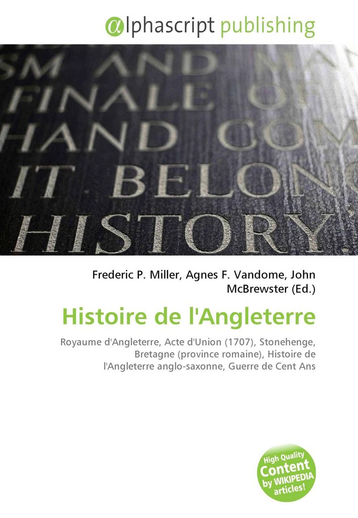 Histoire de l'Angleterre