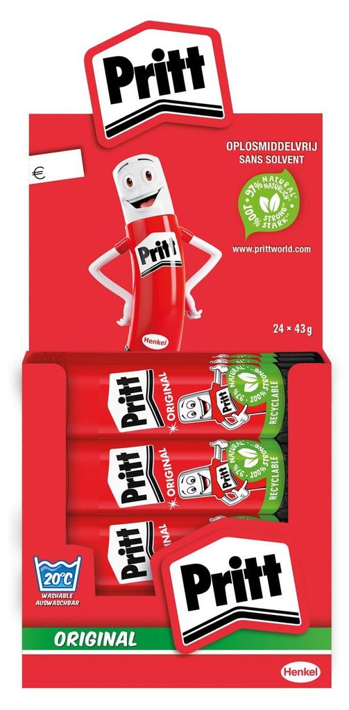 Pritt Klebestift, kinderfreundlicher Kleber für Schule & Produktbild 