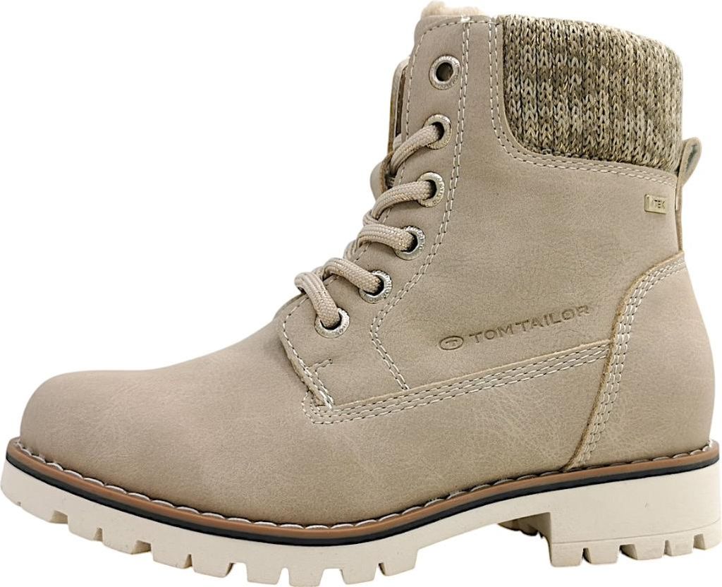 Tom Tailor  Kinderschuhe Mädchen Schnürstiefel Beige Produktbild 