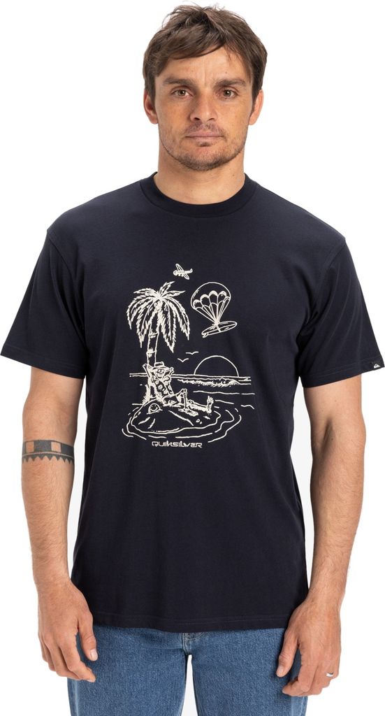 Quiksilver T-Shirt Ev Tuned Out Navy : S Größe: S