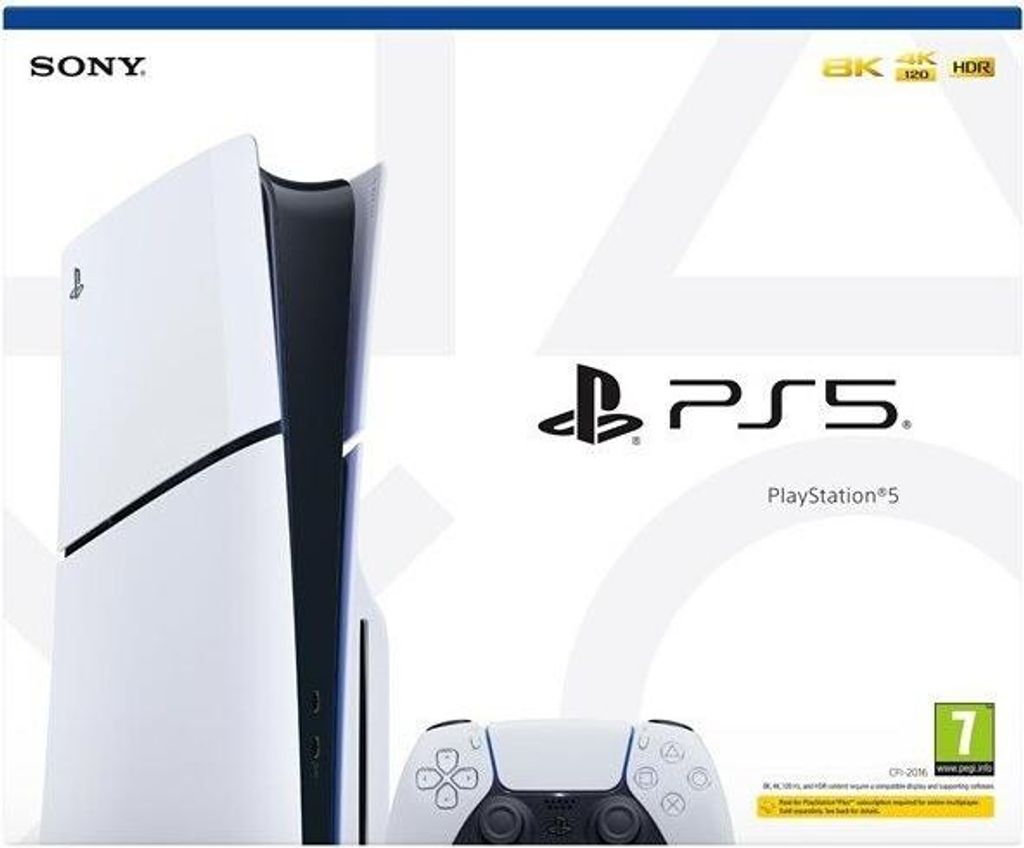 SONY PlayStation 5 (Modellgruppe - Slim) mit Laufwerk Produktbild 