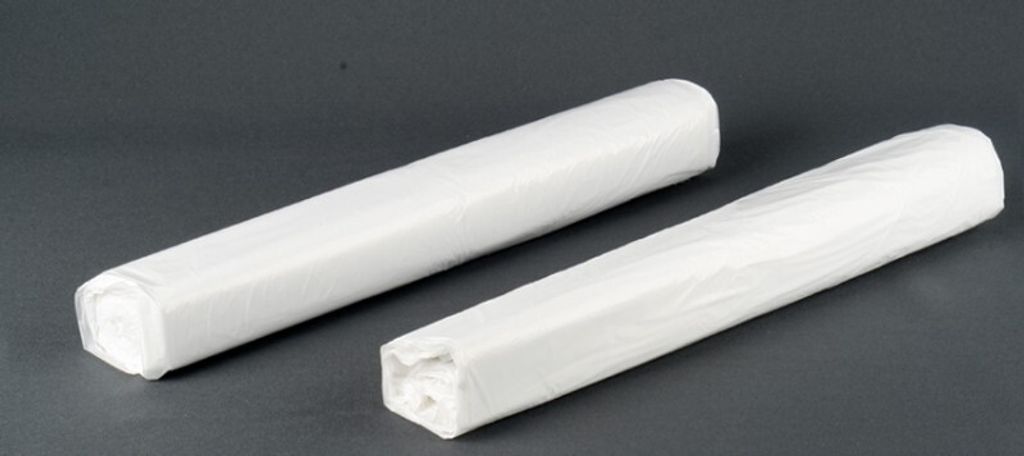 Müllbeutel 70 ltr., HDPE, weiß, 63x85cm, 2Rll. á 40St.