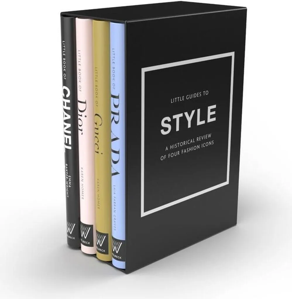 Little Guides to Style Coffret Illustré : 4 Volumes Mode et Design
