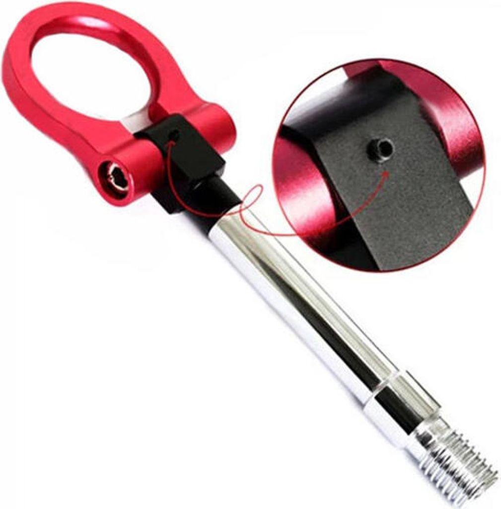 Auto Racing Tow Hook Auto Trailer Ring für Mercedes Benz C-Klasse C63 - Rot