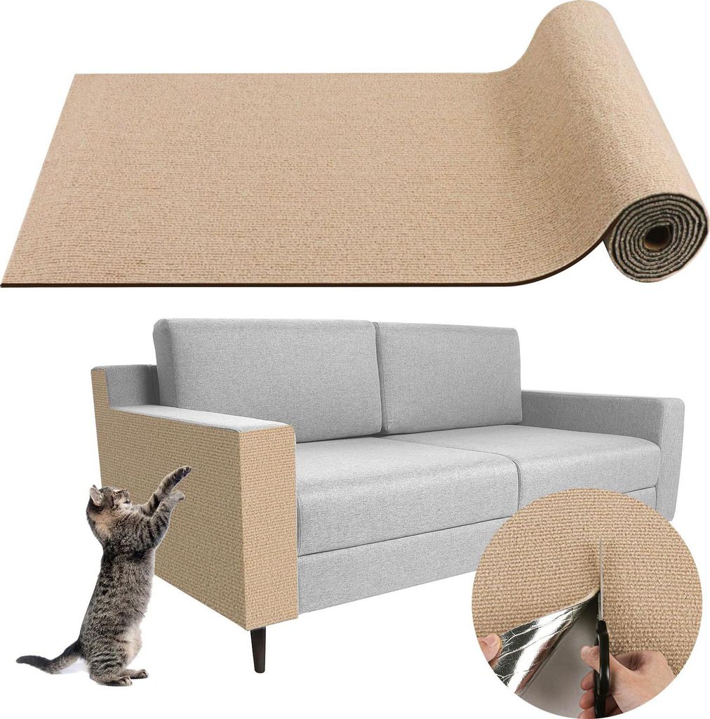 OKWISH Kratzbäume Selbstklebend, Kratzschutz Katze, Produktbild 