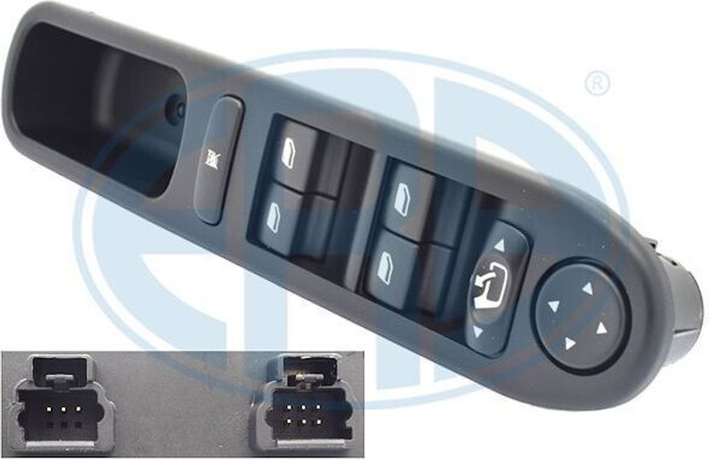 ERA 662433 Fensterheberschalter passend für PEUGEOT 307 CC (3B) Vorne Links Fensterheber Schalter