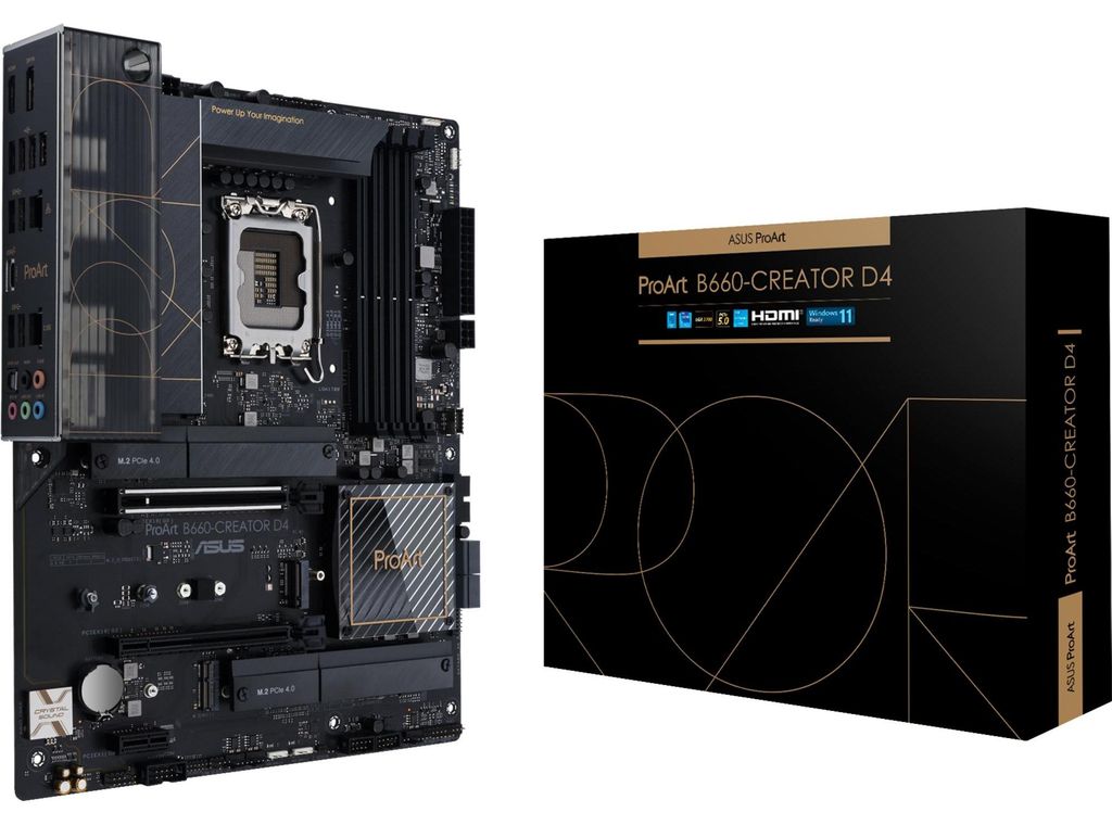 ASUS PROART B660-CREATOR D4, Mainboard Produktbild 