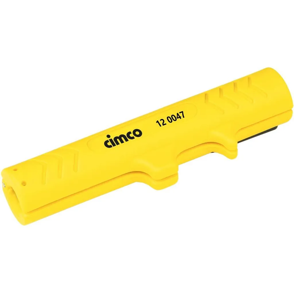 Dénudeur de câble Cimco 120047 pour fils de 4 à 28 mm avec lame crochet