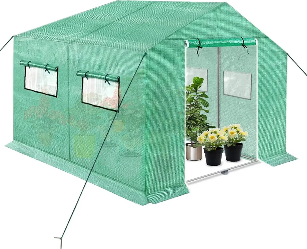 Serre de jardin anti-gel 3x2x2m pour sauver vos plants contre le froid