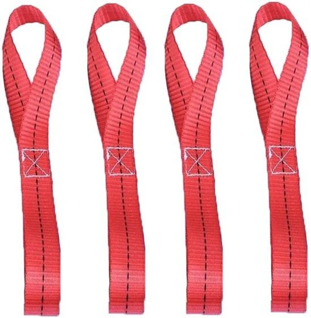 Sangle de transport pour moto et camping - Nylon rouge robuste charge 800kg