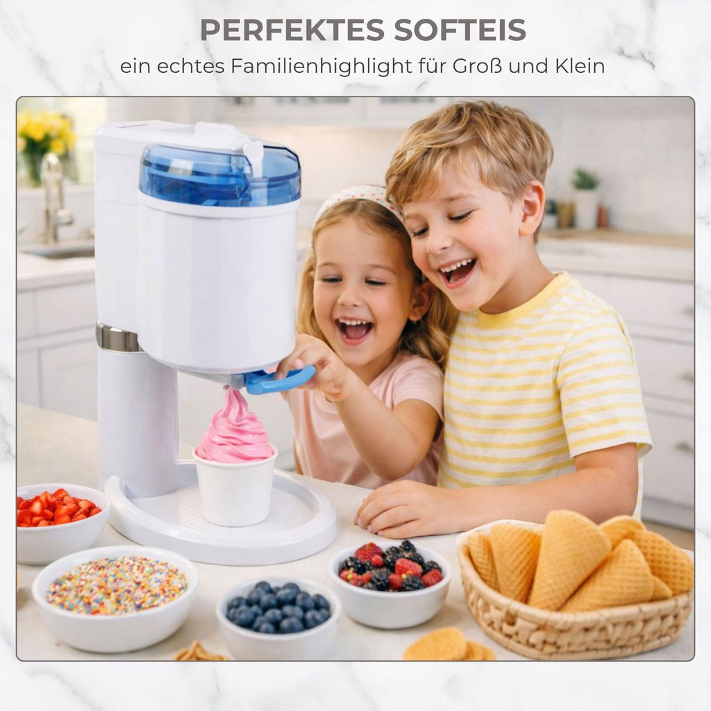 4in1 Softeismaschine Frozen Yogurt Maschine Eismaschine