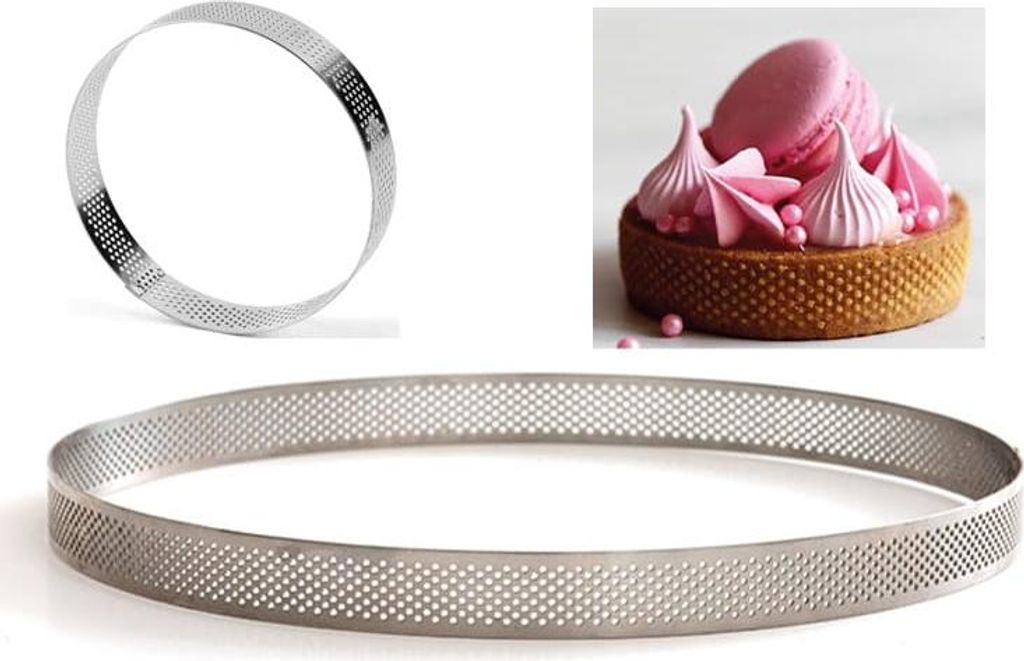 Tortenform mit gelochtem Rand fi=24 cm