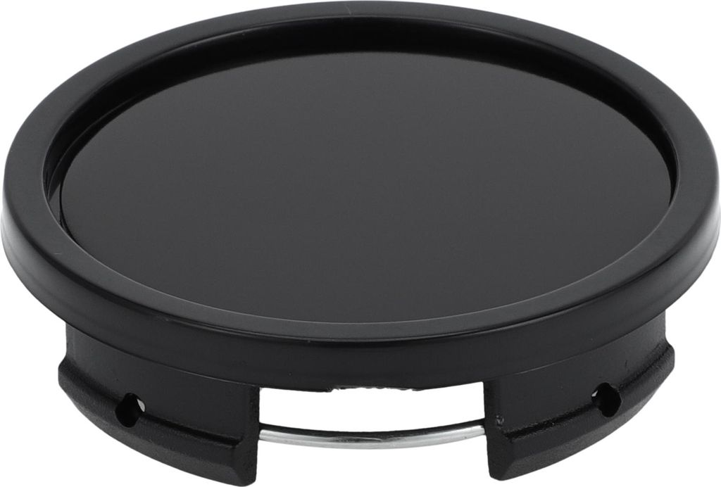 Radnabenabdeckung Radnabenkappe Felgenabdeckung Radkappen 57,5 mm 2,26" OD | Snap-in Kunststoff für die meisten Autos Schwarz 1 Stück