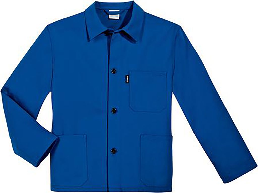 uvex Arbeitsjacke eco blau, kornblau Gr. 60