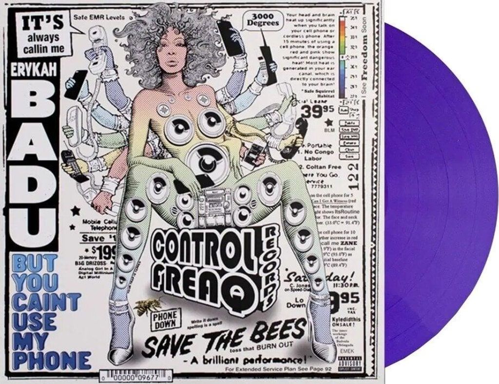 Erykah Badu - But You Caint Use My Phone (Limited Edition) (Purple Coloured) (LP)