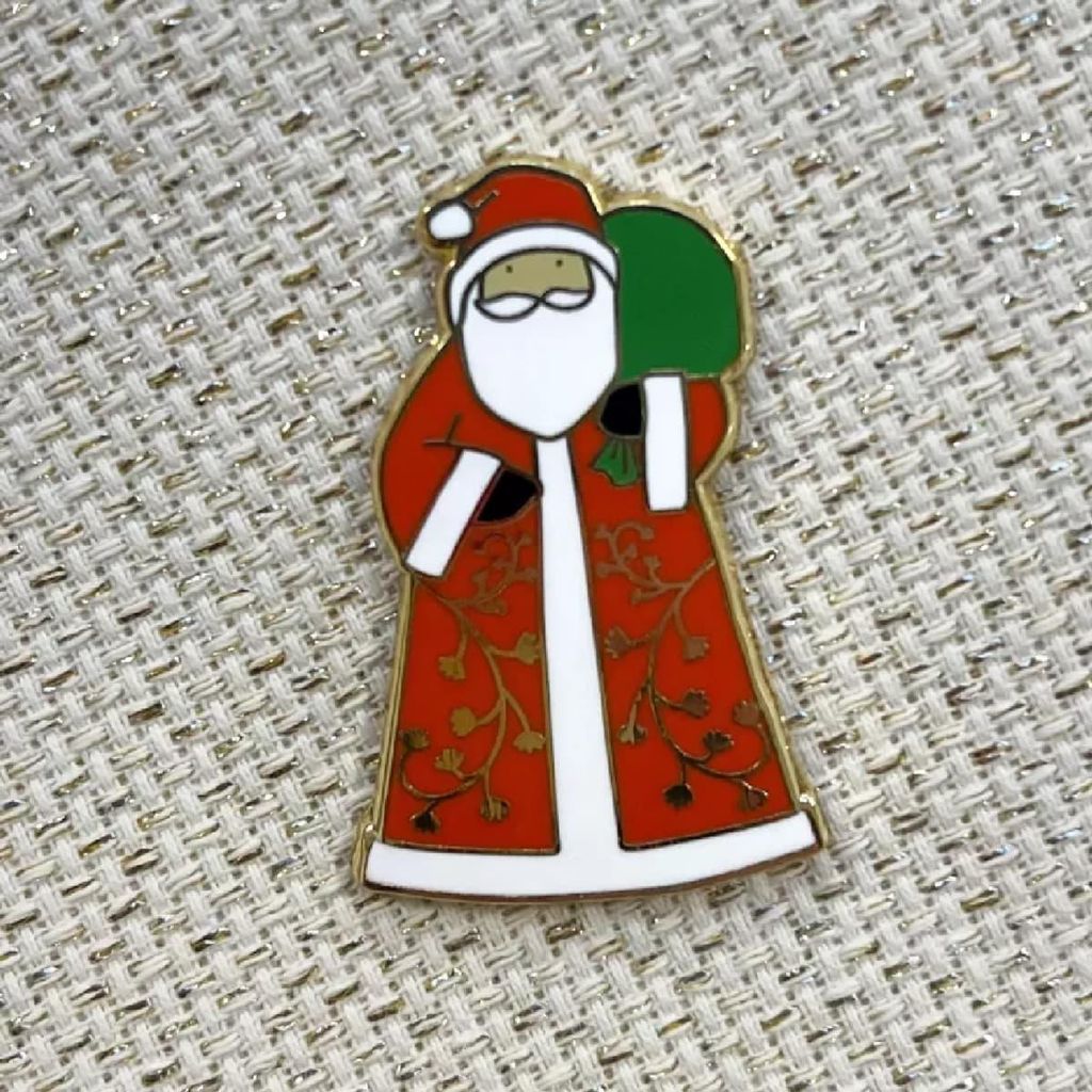 Magnet für Nadelhalter von Bothy Threads „Ol St Nick“, XA25, 2,5 x 4 cm