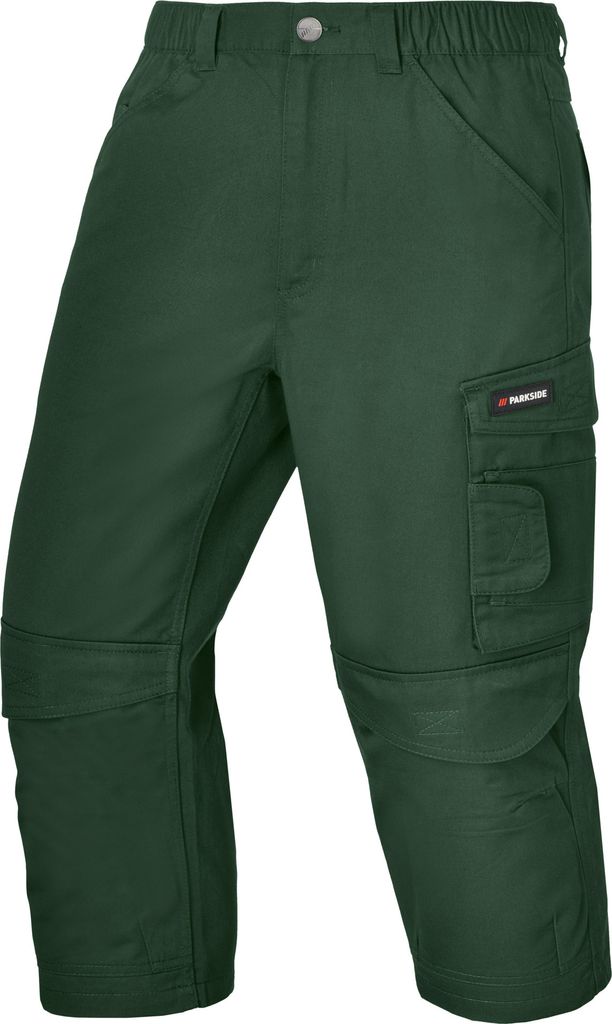 PARKSIDE® Herren Arbeitsbundhose Overknee (Grün, 52) Produktbild 