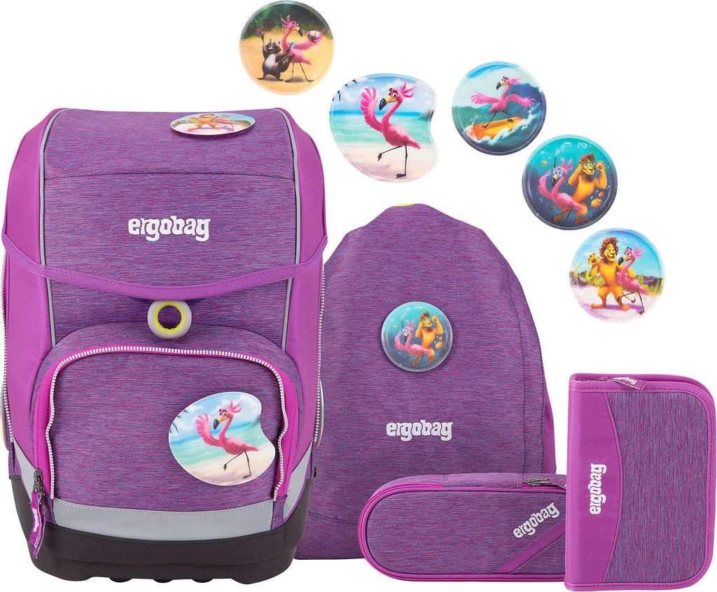 Ergobag Cubo MIXMAX Edition Insel HoppBär Set 5tlg.