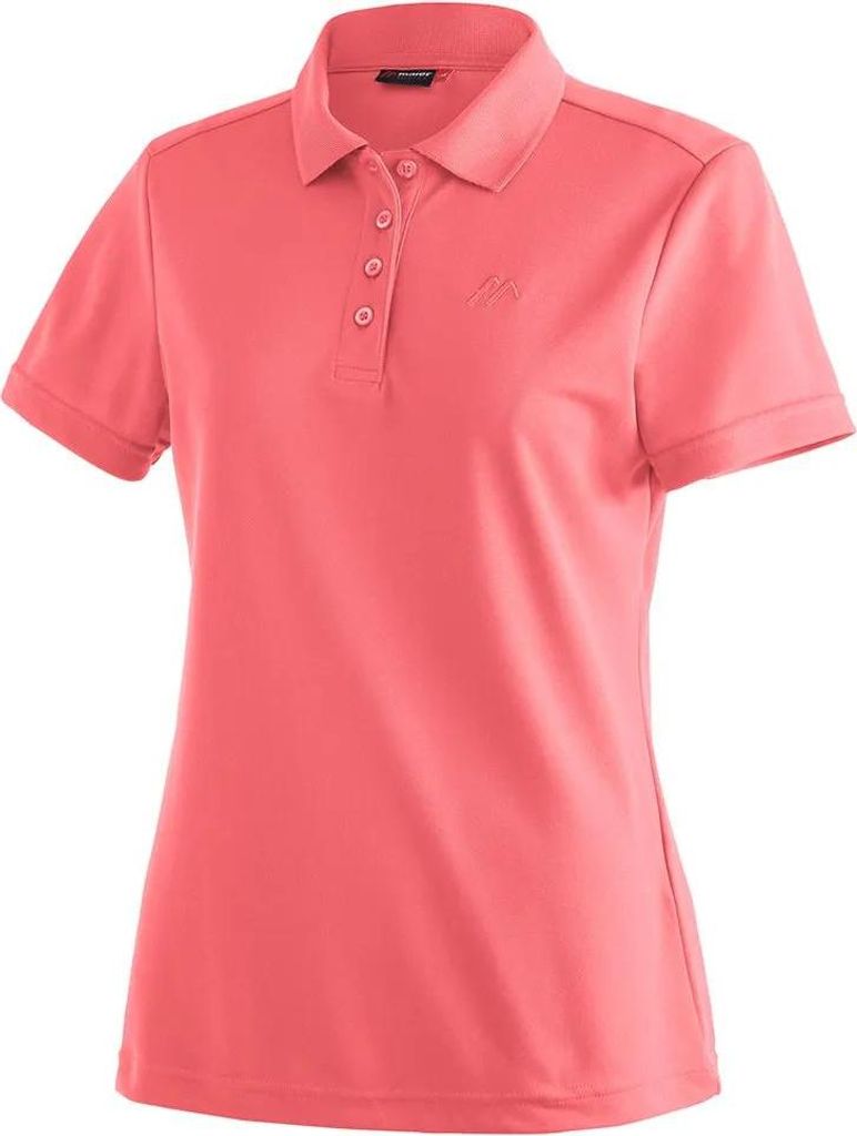 Maier Sports Ulrike Kurzarm-poloshirt Rosa XL Damen Rosa XL Produktbild 