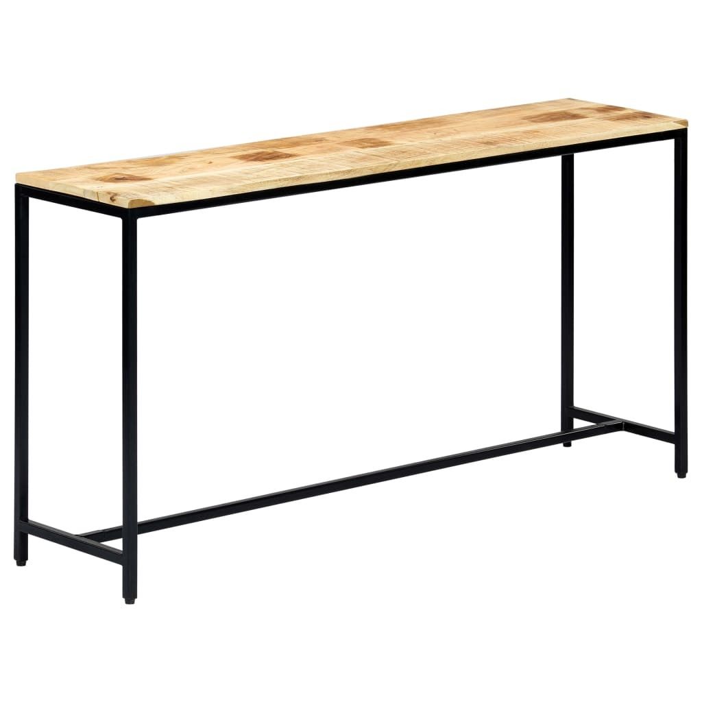 Konsolentisch 140 x 35 x 76 cm Massivholz Mango , Beistelltische Design 2024
